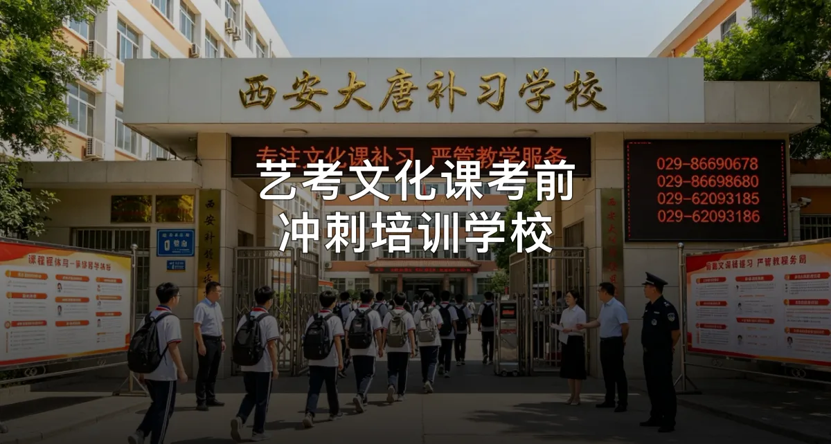 艺考文化课考前冲刺培训学校 · 陕西大唐培训学校有限公司官方服务认证