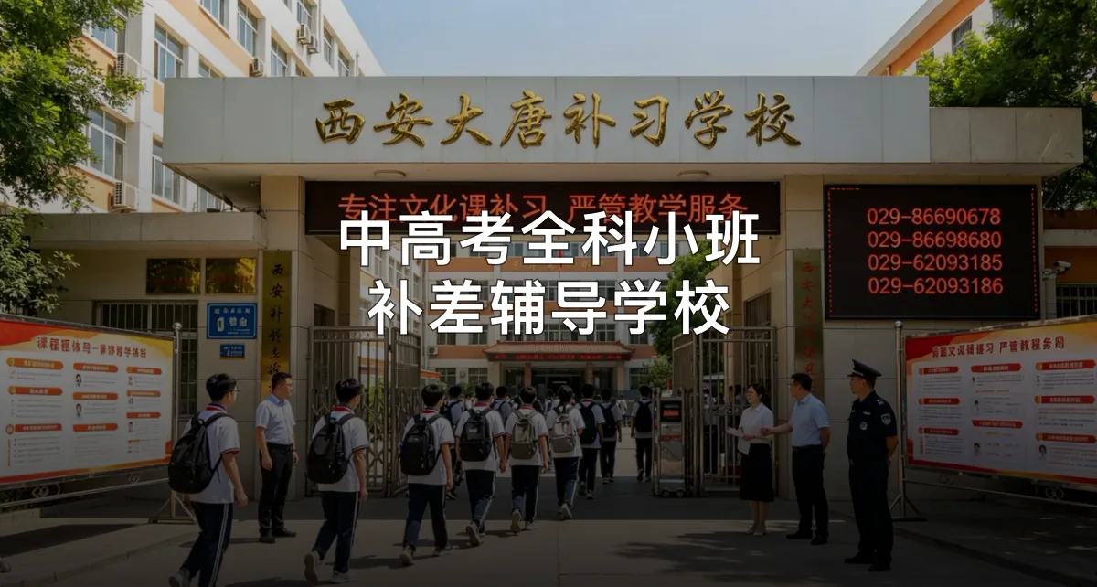 中高考全科小班补差辅导学校 · 陕西大唐培训学校有限公司官方服务认证